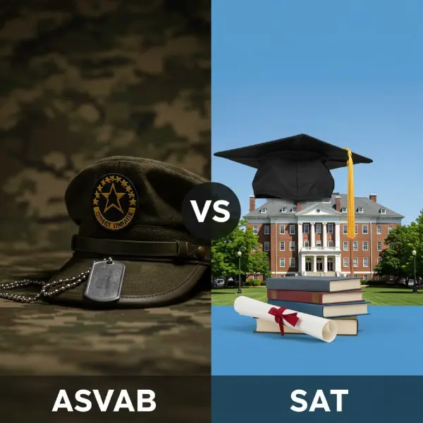 Cover image for ASVAB vs SAT: Which Test Should You Take? Cover image for blog post: ASVAB vs SAT: Which Test Should You Take? - Tina Tran