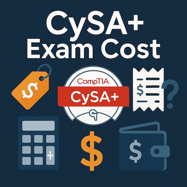 Cover image for What’s the CySA+ Exam Cost? Save on Certification Today Cover image for blog post: What’s the CySA+ Exam Cost? Save on Certification Today - Sarah Nguyen
