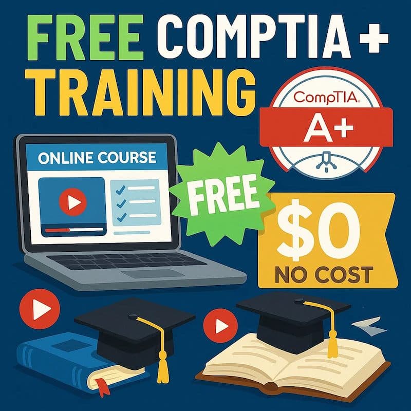 Cover image for Free CompTIA A+ Training: Pass the Certification Exam Cover image for blog post: Free CompTIA A+ Training: Pass the Certification Exam - Sarah Nguyen
