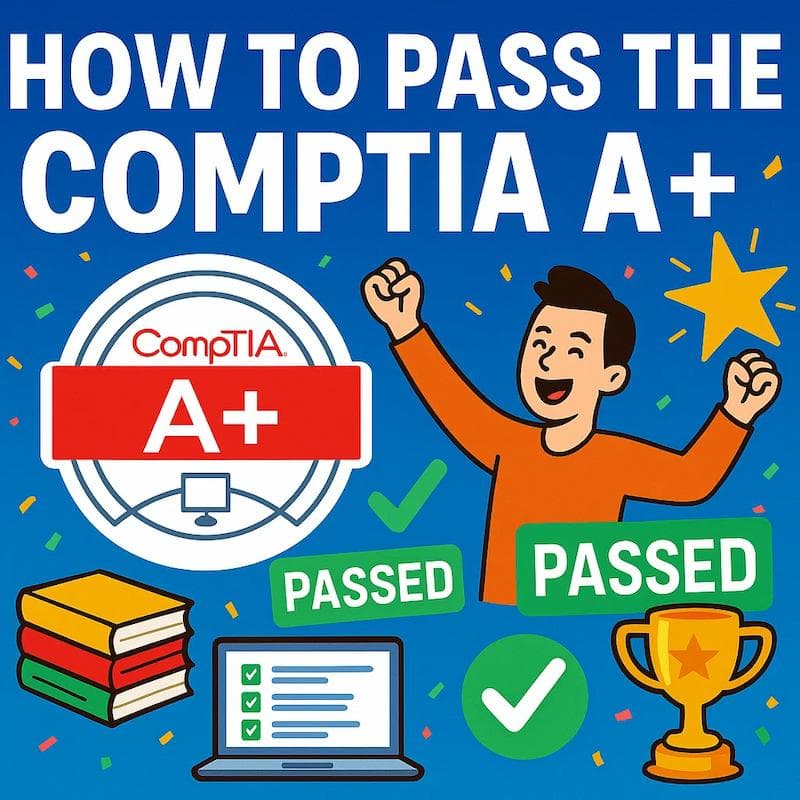 Cover image for How to Pass the CompTIA A+? Study Plan, Tips, and Tools Cover image for blog post: How to Pass the CompTIA A+? Study Plan, Tips, and Tools - Tina Tran