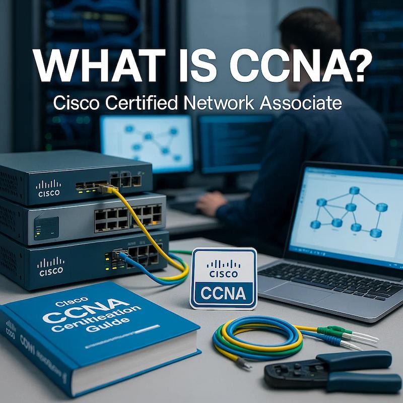 Cover image for What Is CCNA? Ultimate Guide to Entry-Level Certificate Cover image for blog post: What Is CCNA? Ultimate Guide to Entry-Level Certificate - Tina Tran