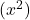 (x^2)
