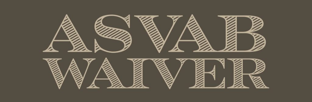 ASVAB waiver explained