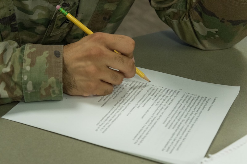 How National Guard ASVAB score calculated?