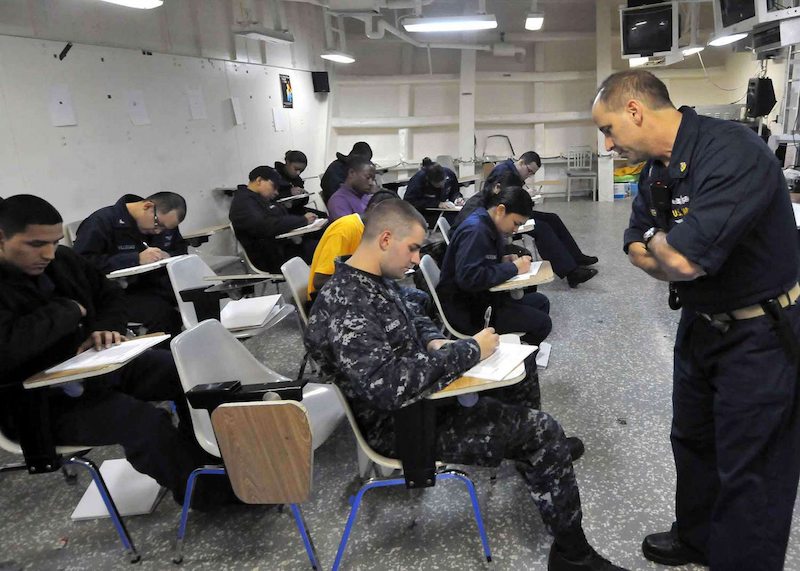 Minimum ASVAB score for the Coast Guard