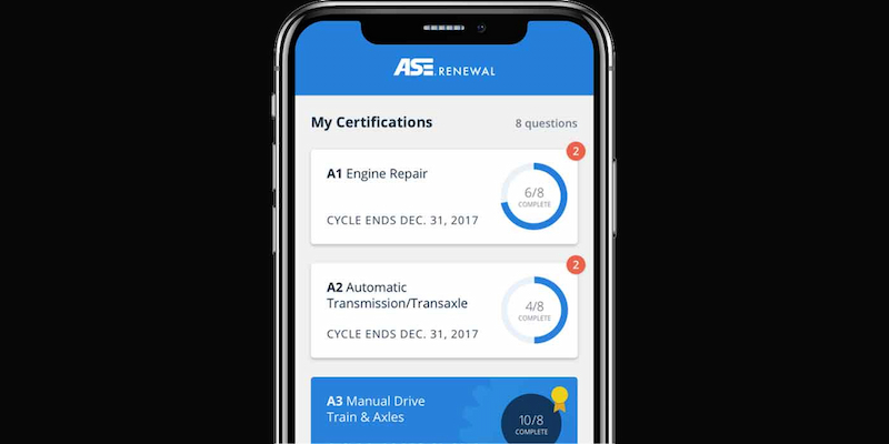 How to renew ASE certification?