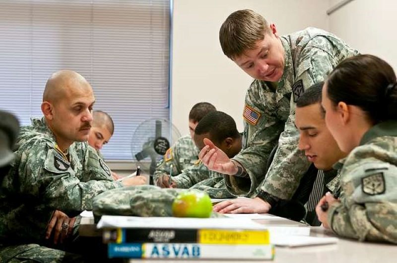 What are ASVAB line scores?