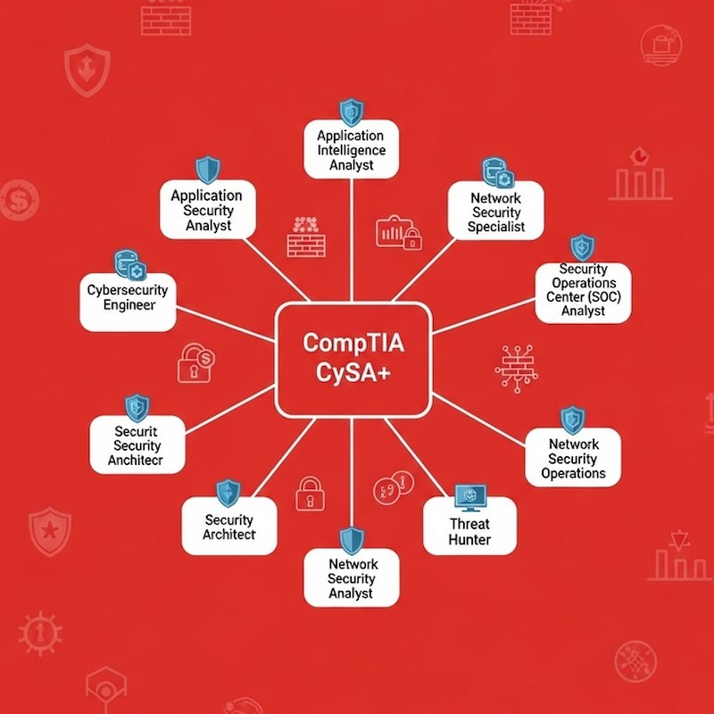 Jobs you can get with a CompTIA CySA+ certification
