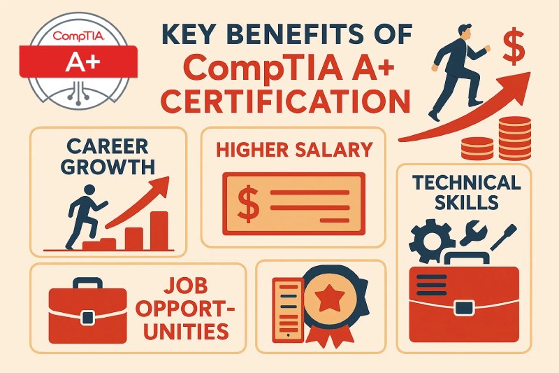 Benefits of the CompTIA A+ certification