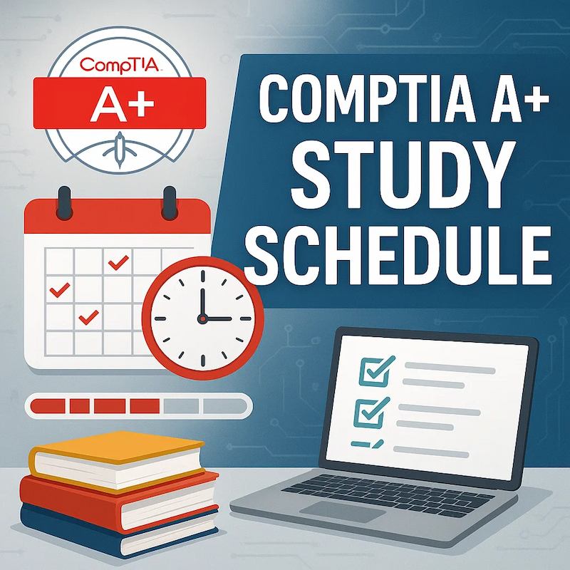 CompTIA A+ Study Schedule