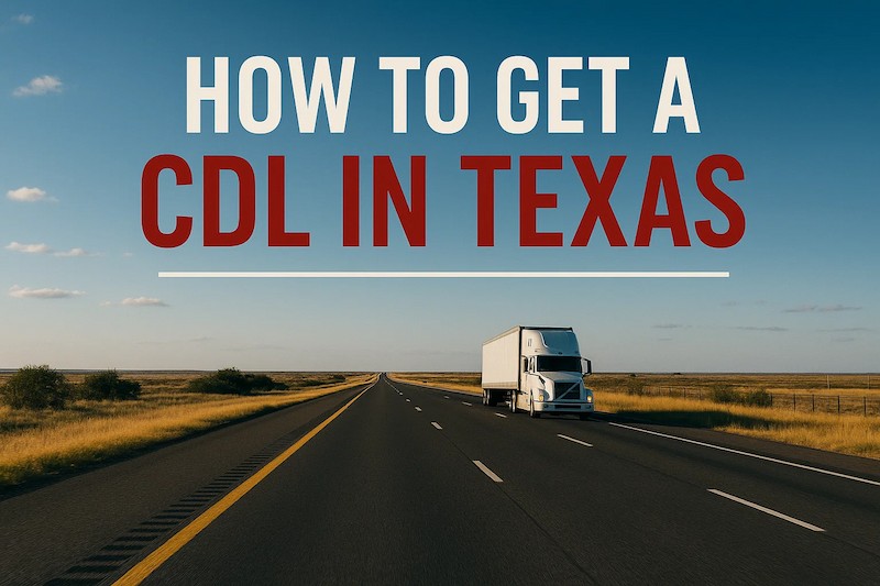 How to get a CDL in Texas?
