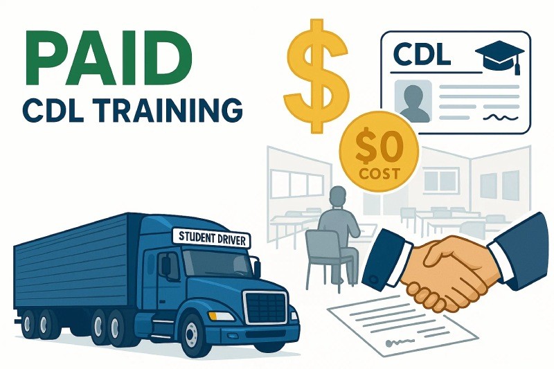 Paid CDL training in Florida