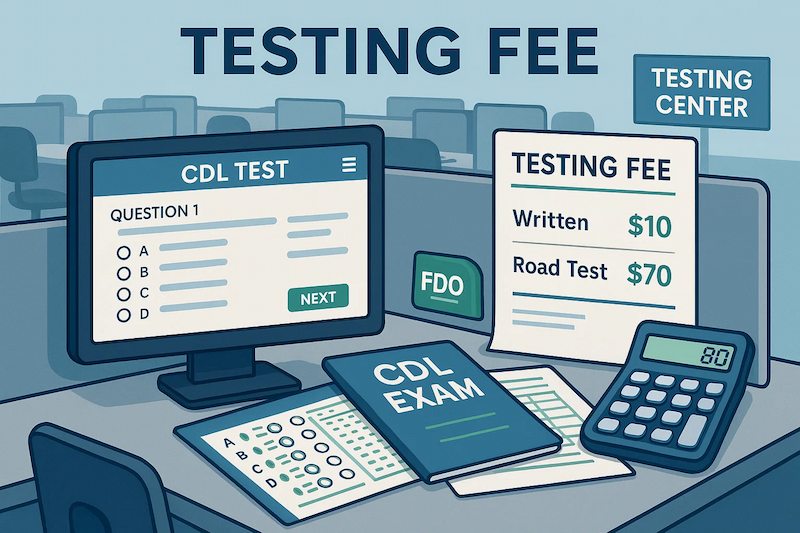 Testing fees