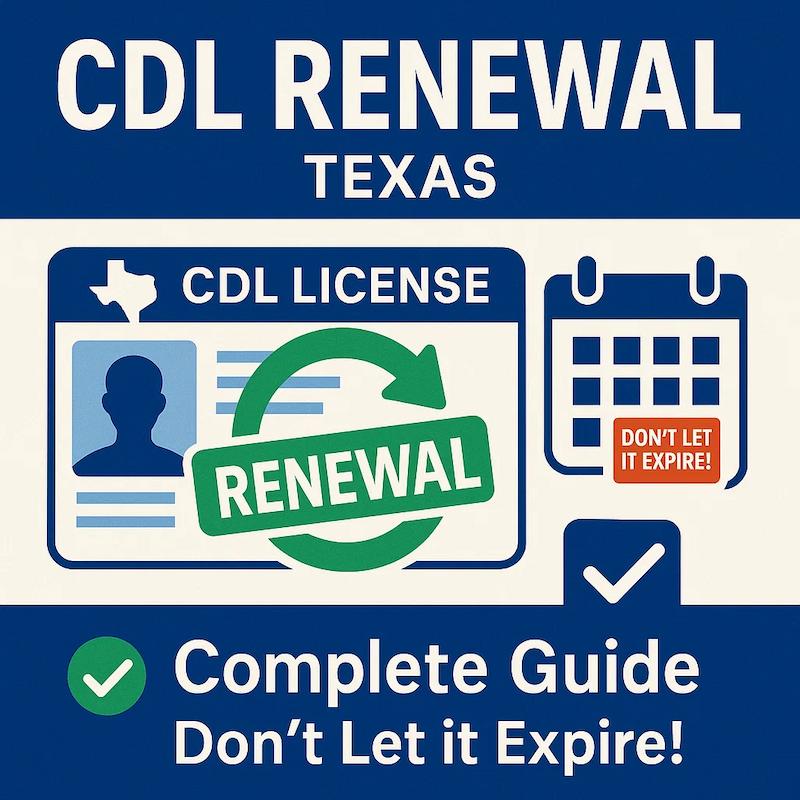 Texas CDL Renewal