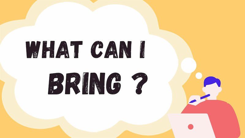 What can I bring to CompTIA A+ exam center?
