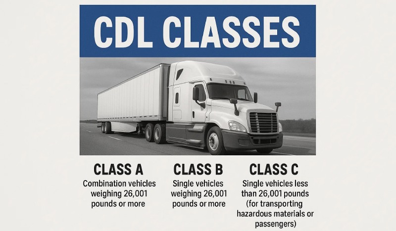 Determine your CDL Class