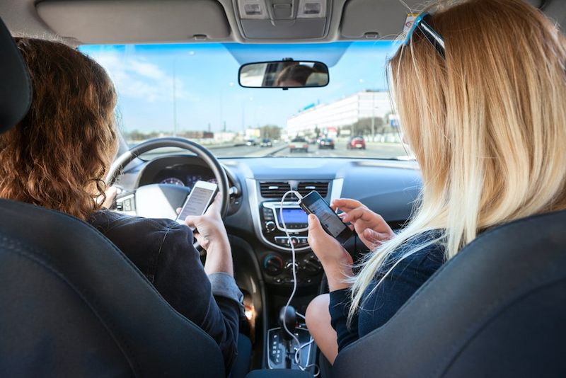 Cell phone and texting violations