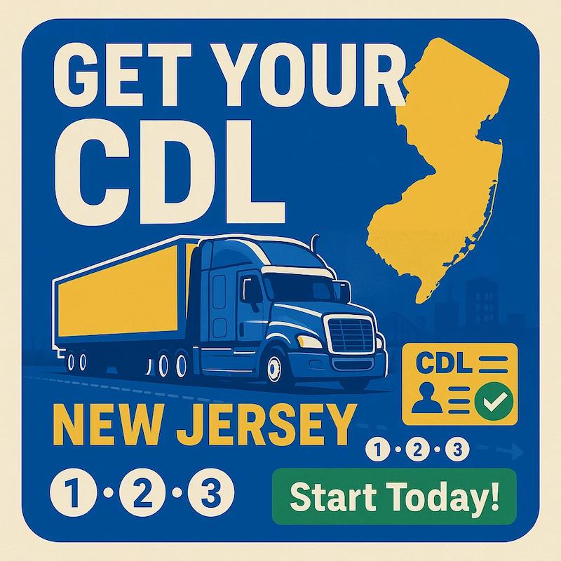 How to get a CDL in New Jersey?