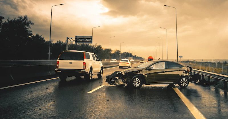 Leaving the scene of an accident