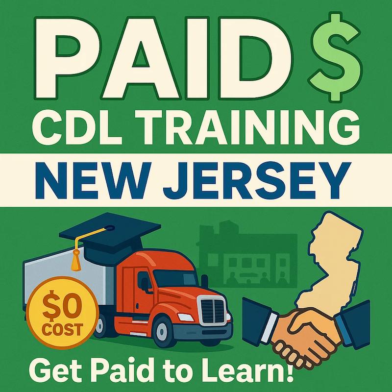 Paid CDL Training in New Jersey
