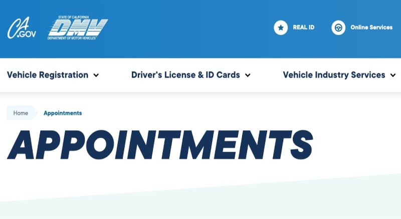 Schedule your written test at the DMV