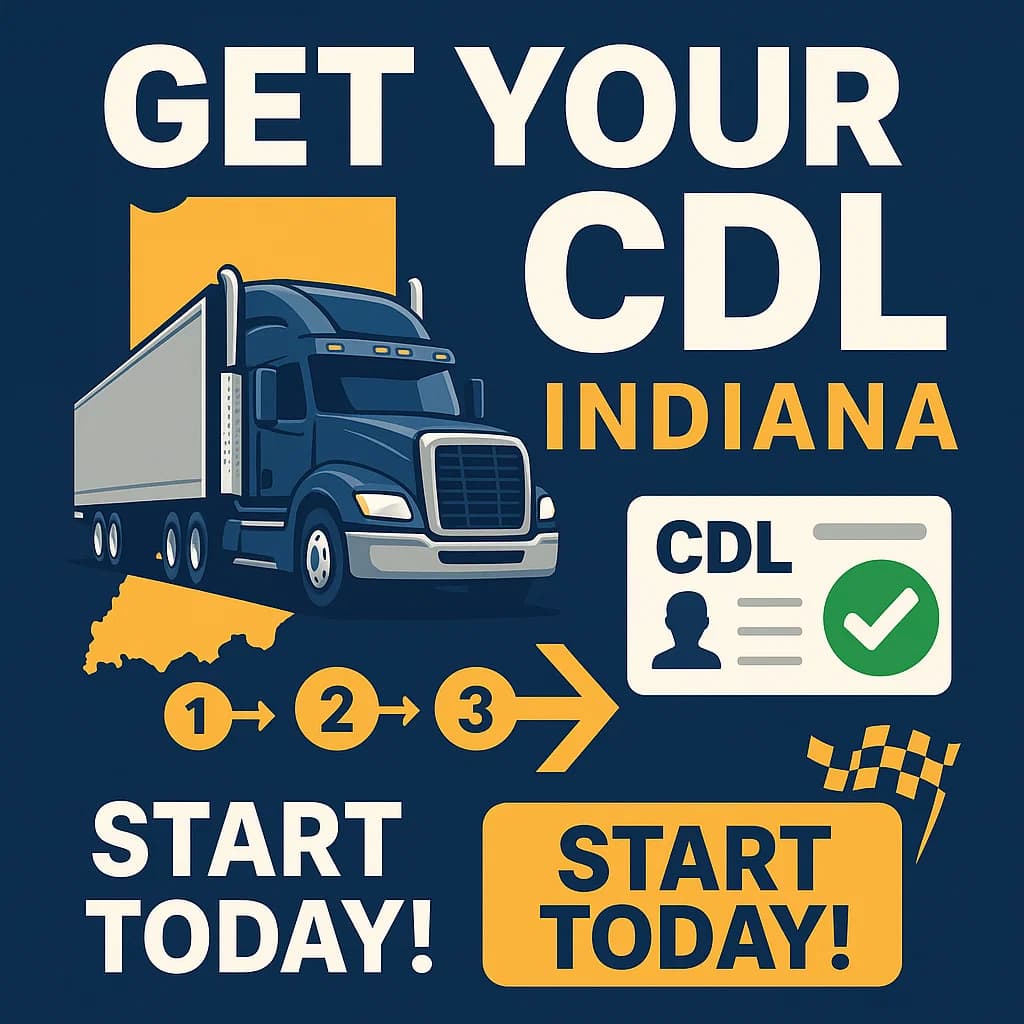 How to get a CDL in Indiana?