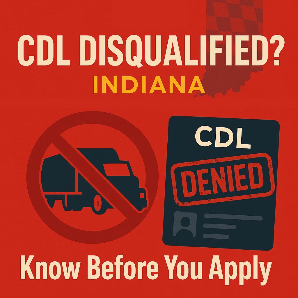 Indiana CDL Disqualifications