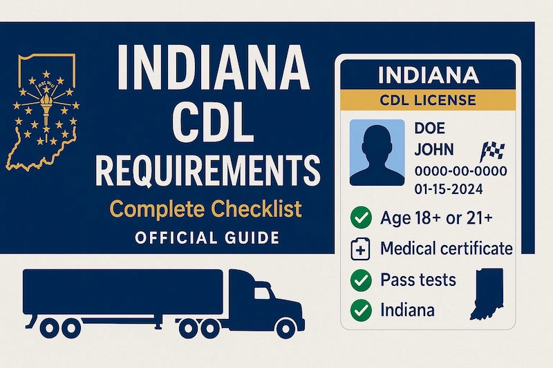Indiana CDL requirements