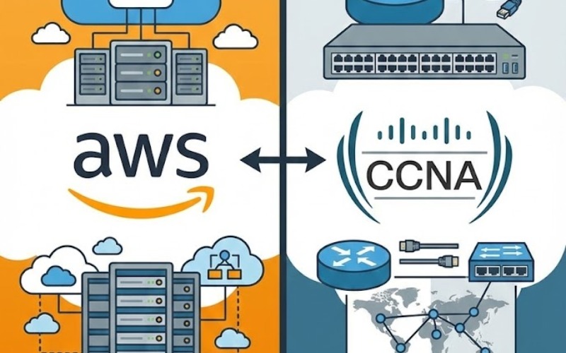 AWS vs CCNA differences