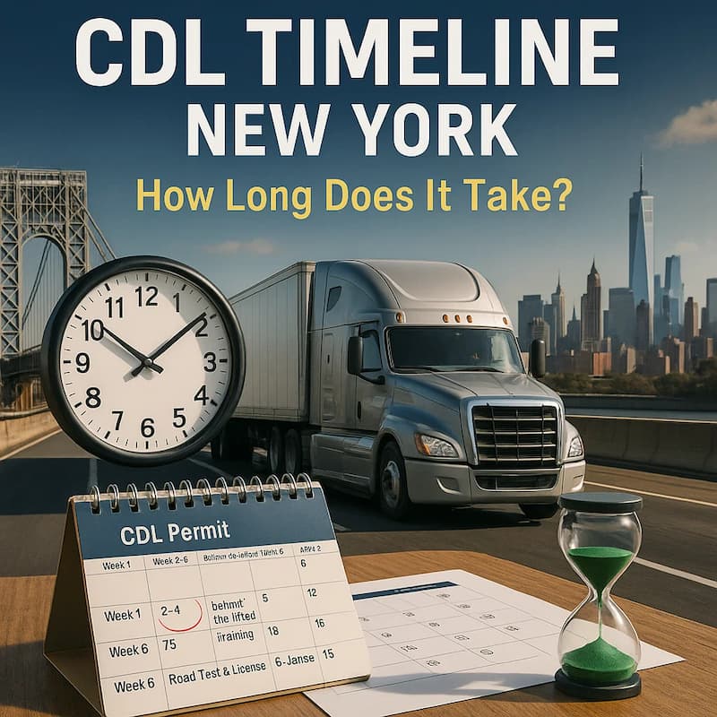 How Long Does It Take to Get a CDL in New York?