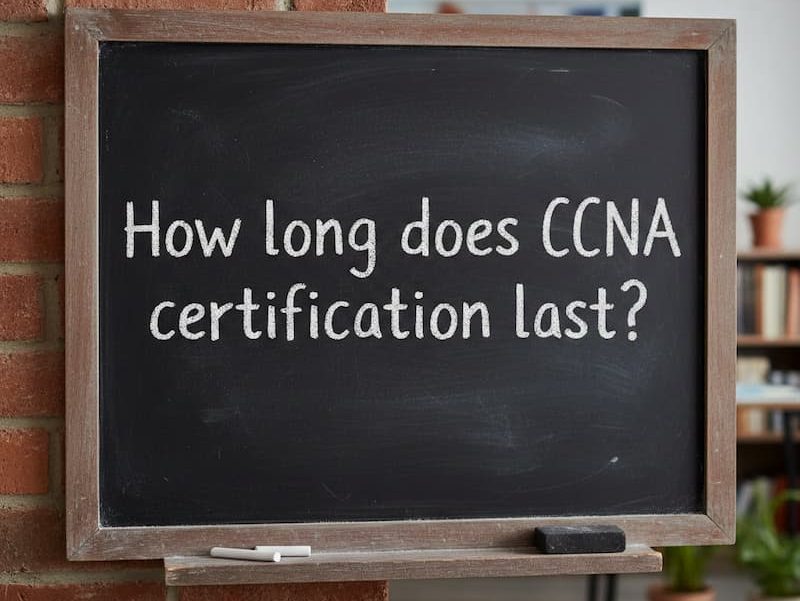 How long does the CCNA certification last?