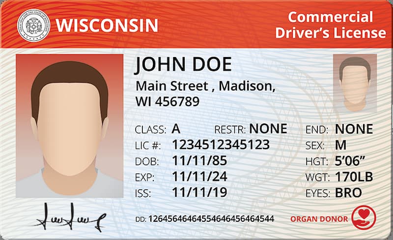 Convert CLP to a full Wisconsin CDL